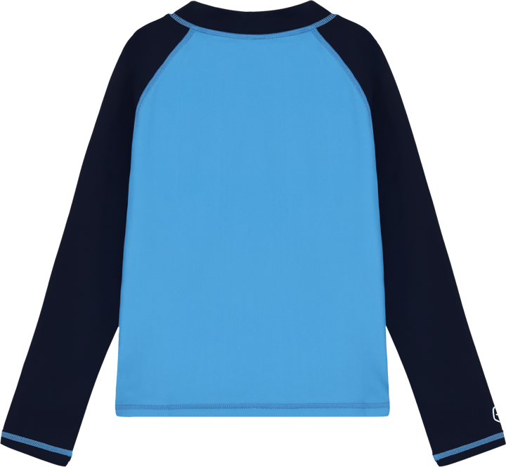 Color Kids Kids' T-Shirt L/S With Chest Print Azure Blue Color Kids
