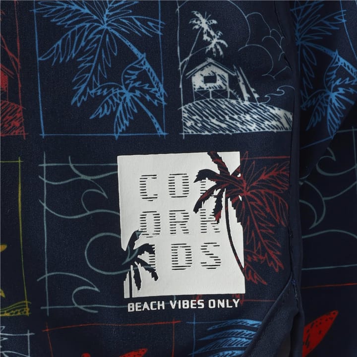 Color Kids Swim Long Shorts, Aop Dress Blues Color Kids