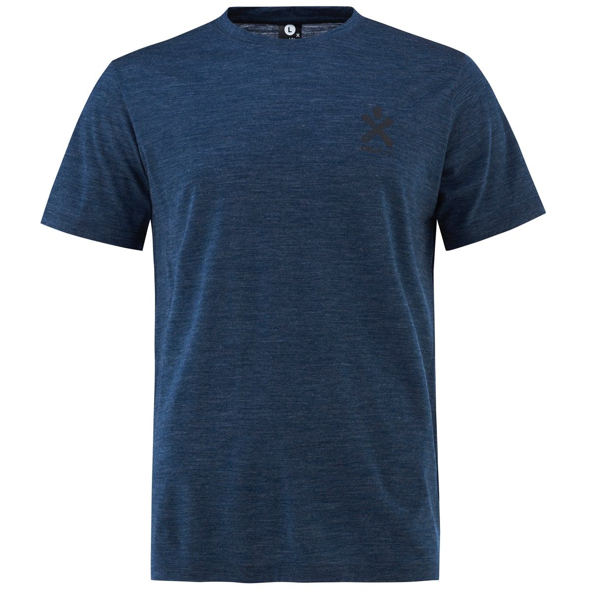 Bula Pacific Solid Merino Wool Tee Denimm