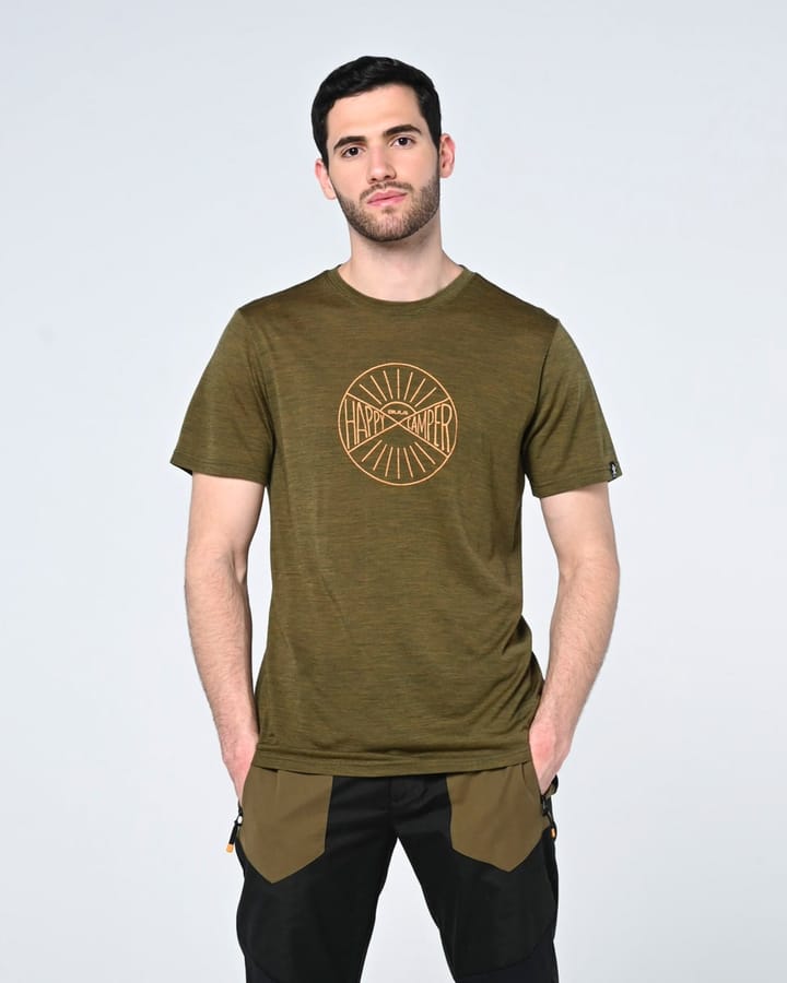 Bula Merino Wool Tee Moss Bula