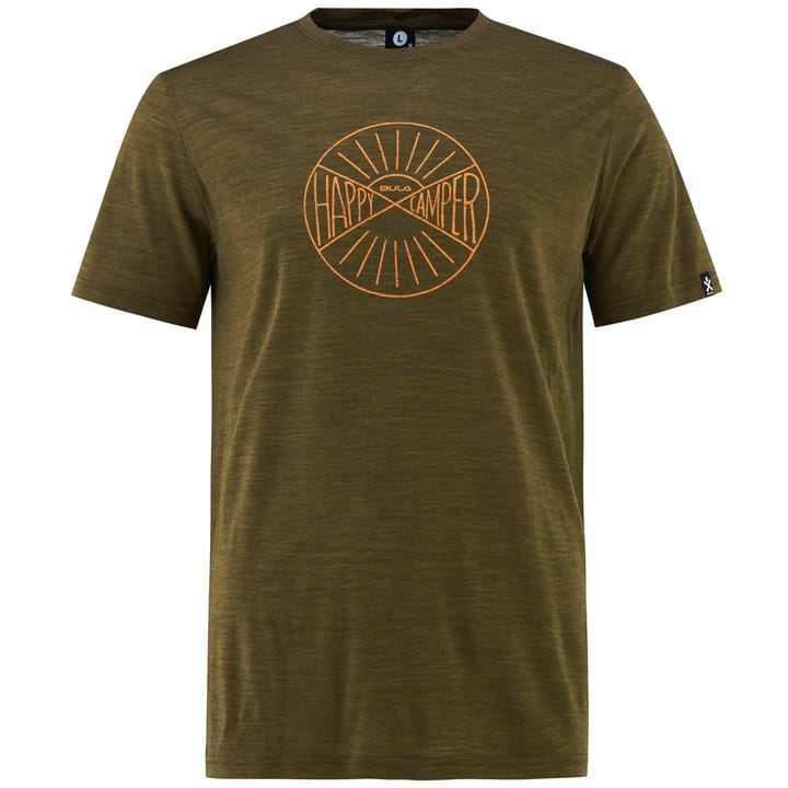 Bula Merino Wool Tee Moss Bula