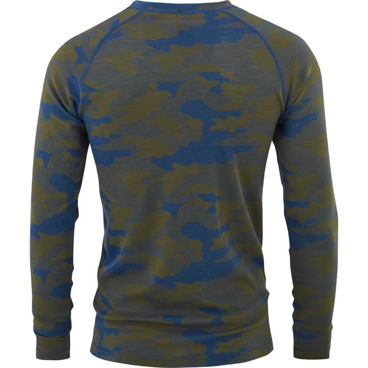 Bula Men's Camo Merino Wool Crew Denim Bula