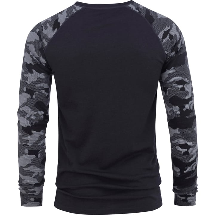 Bula Camo Merino Wool Crew Dgrey Bula