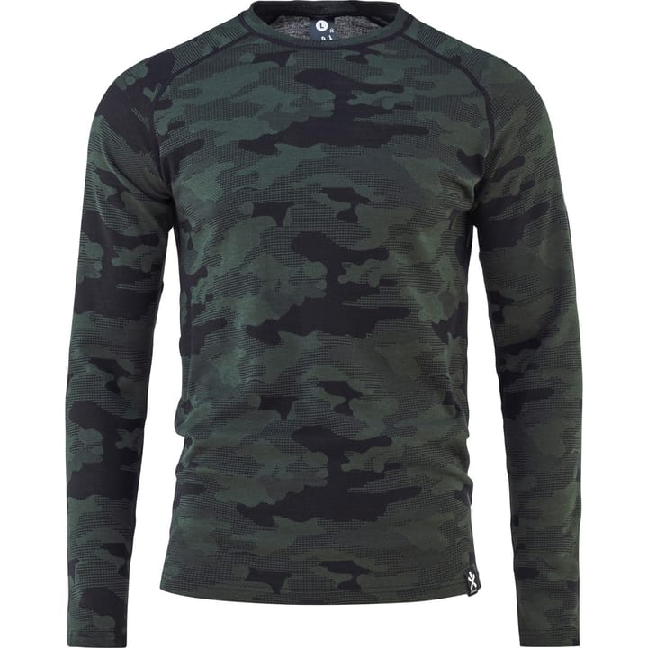 Bula Men's Camo Merino Wool Crew DOLIVE Bula