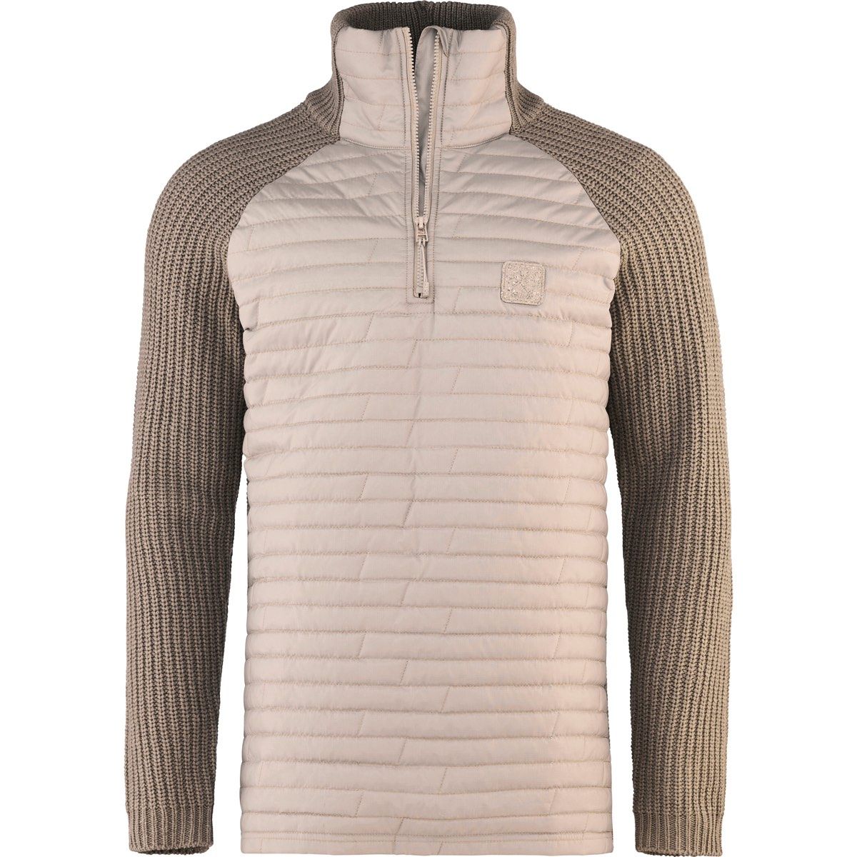 Bula Hybrid Halfzip Chalk