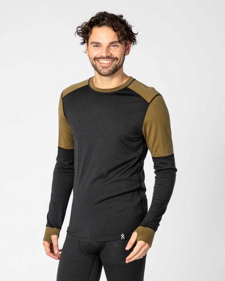 Bula Merino Wool Crew Moss Bula Bula Merino Wool Crew Moss Bula