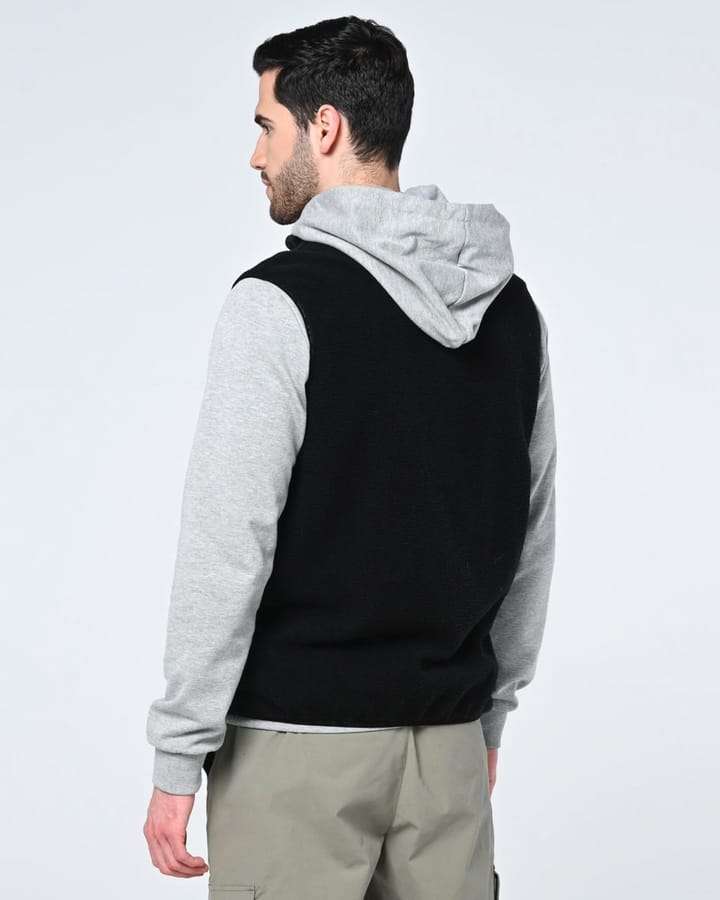 Bula Men's Basecamp Fleece Vest Black Bula
