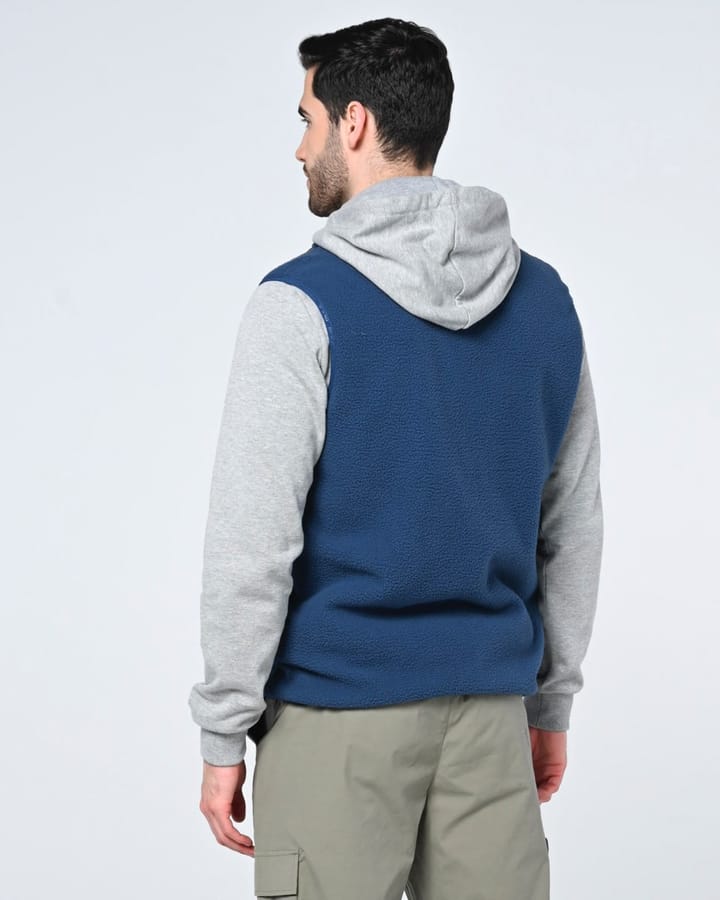 Bula Men's Basecamp Fleece Vest Denim Bula