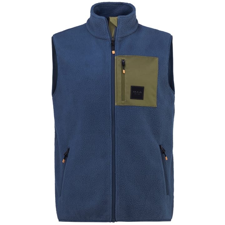 Bula Basecamp Fleece Vest Denim Bula