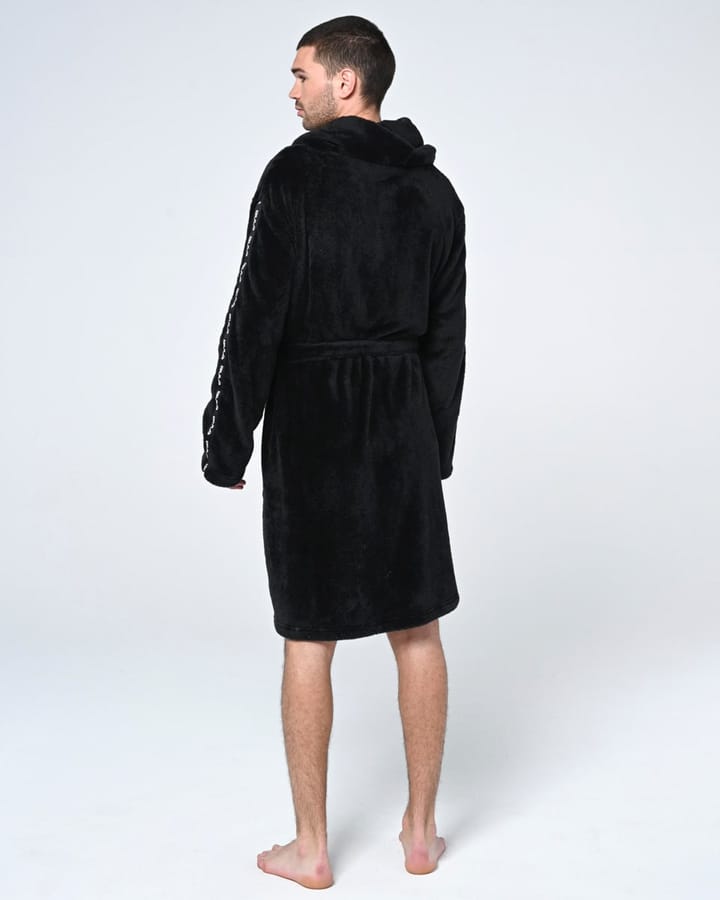 Bula Bula Beach Fleece Robe BLACK Bula