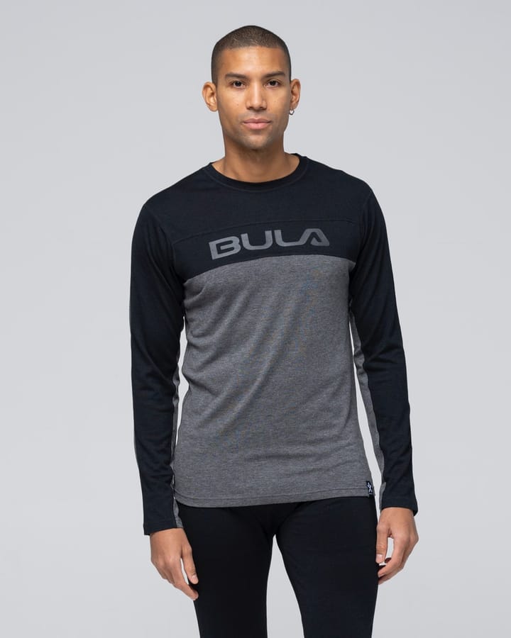 Bula Retro Merino Wool Crew Black Bula