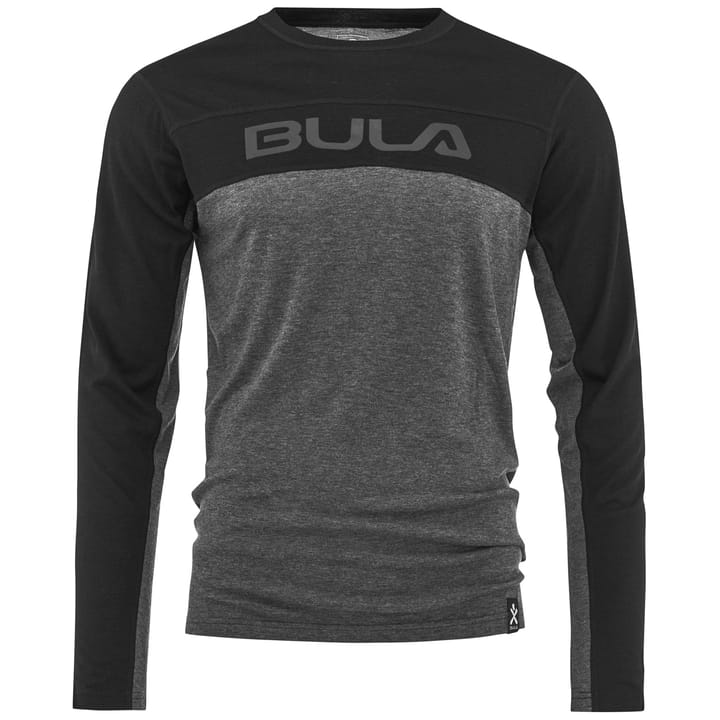 Bula Retro Merino Wool Crew Black Bula