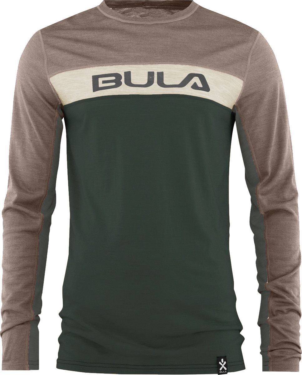 Bula Men's Retro Merino Wool Crew Dolive