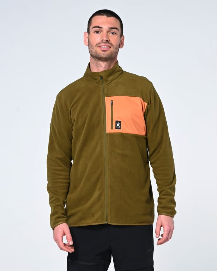 Bula Edge Fleece Jacket Moss Bula