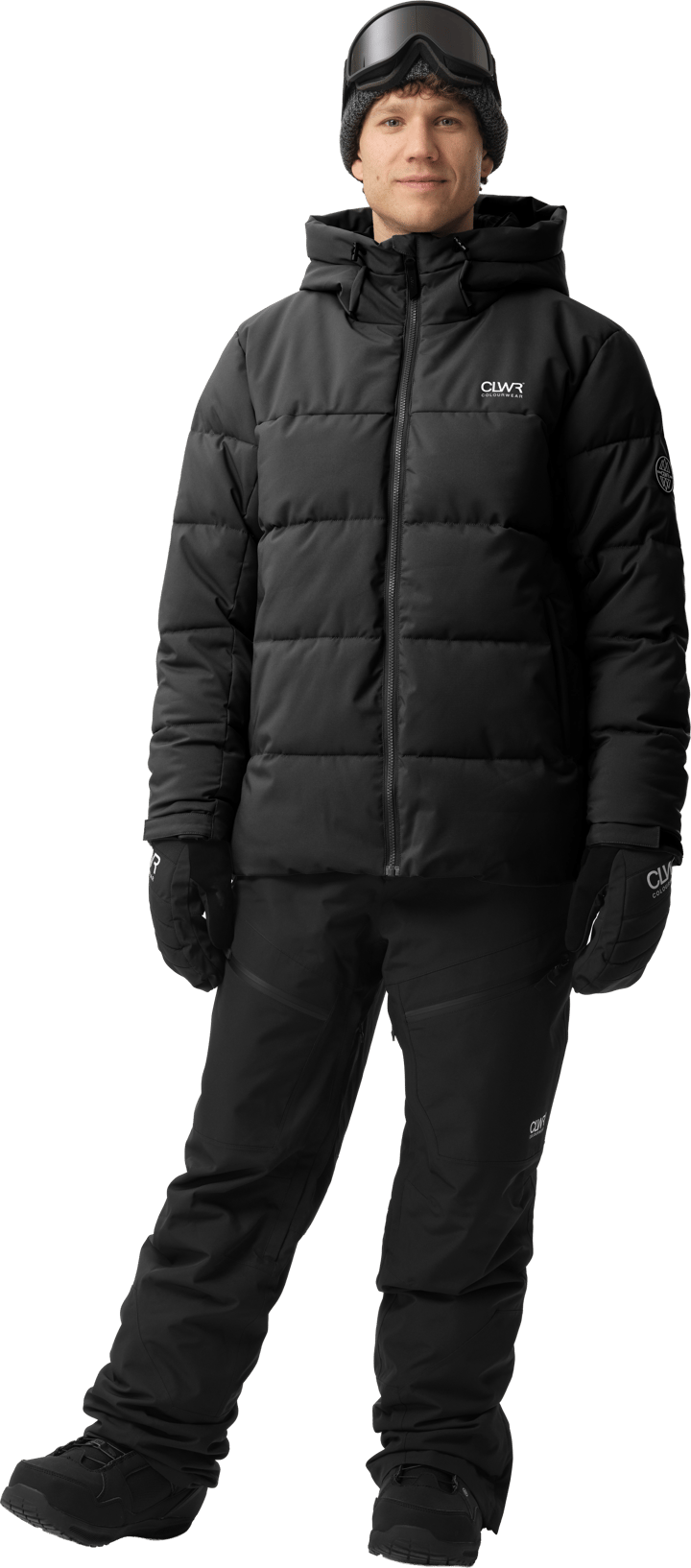 ColourWear Men's Pole Jacket Black ColourWear