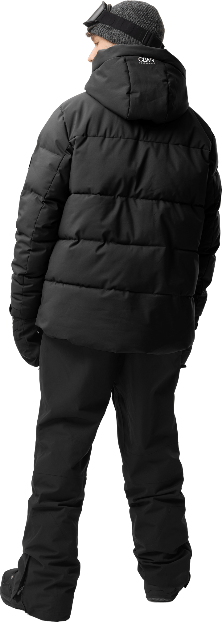 ColourWear Men's Pole Jacket Black ColourWear