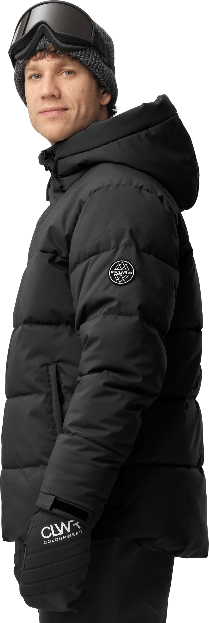 ColourWear Men's Pole Jacket Black ColourWear