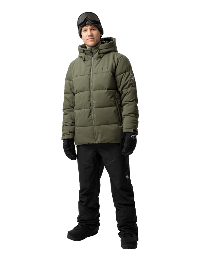 ColourWear Men's Pole Jacket Khaki Green ColourWear