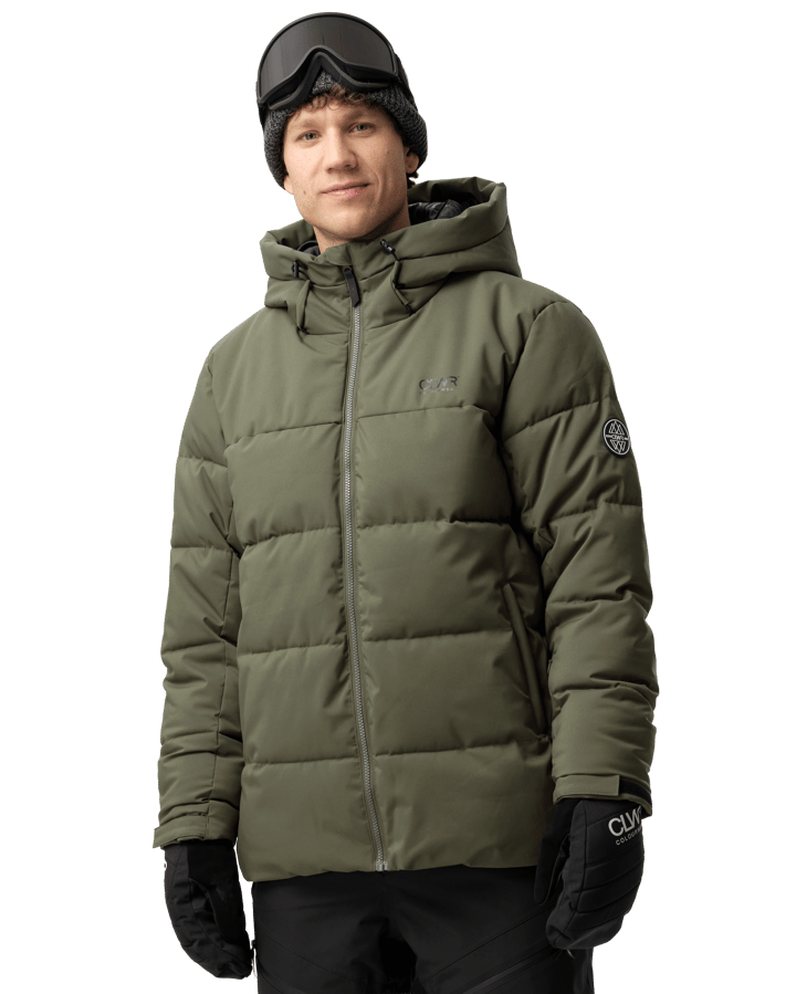 ColourWear Men's Pole Jacket Khaki Green ColourWear