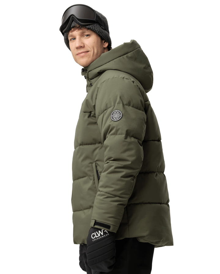 ColourWear Men's Pole Jacket Khaki Green ColourWear