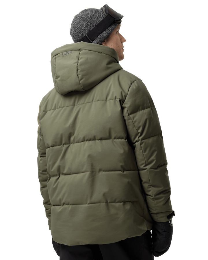 ColourWear Men's Pole Jacket Khaki Green ColourWear