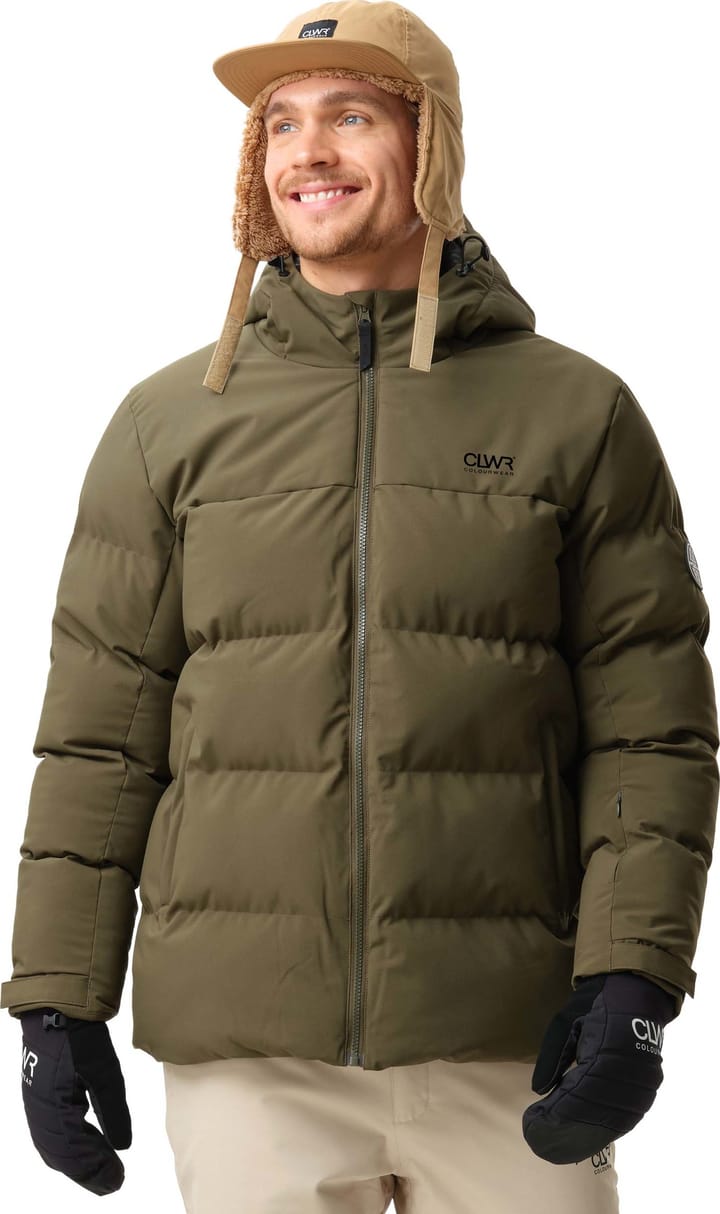 ColourWear Men's Pole Jacket Dark Olive ColourWear ColourWear Men's Pole Jacket Dark Olive ColourWear