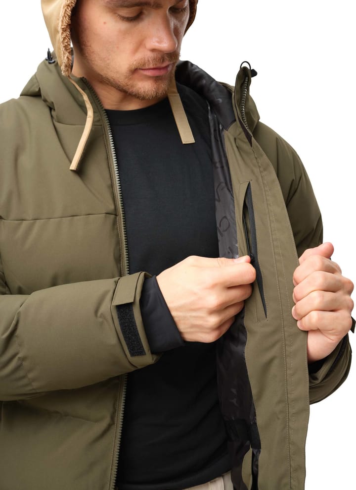 ColourWear Men's Pole Jacket Dark Olive ColourWear