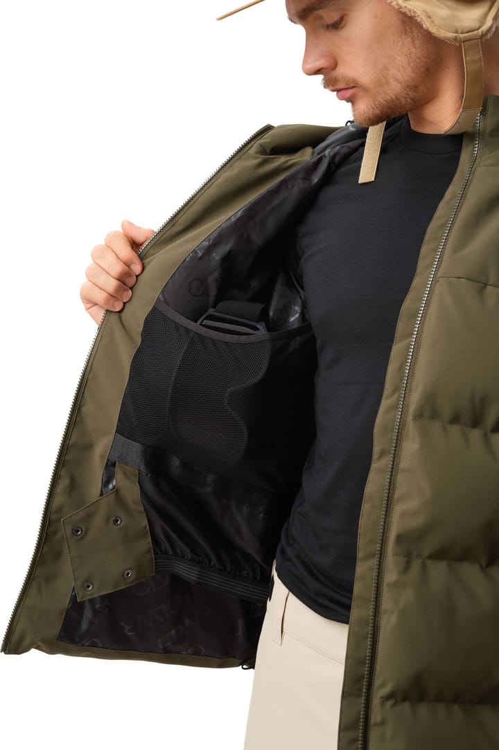 ColourWear Men's Pole Jacket Dark Olive ColourWear