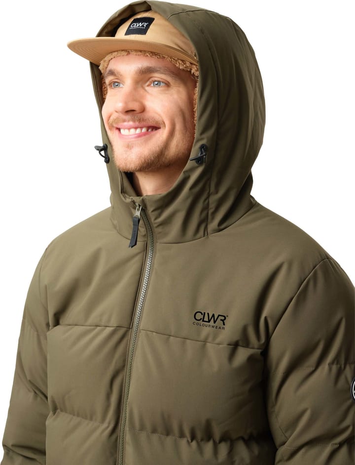 ColourWear Men's Pole Jacket Dark Olive ColourWear