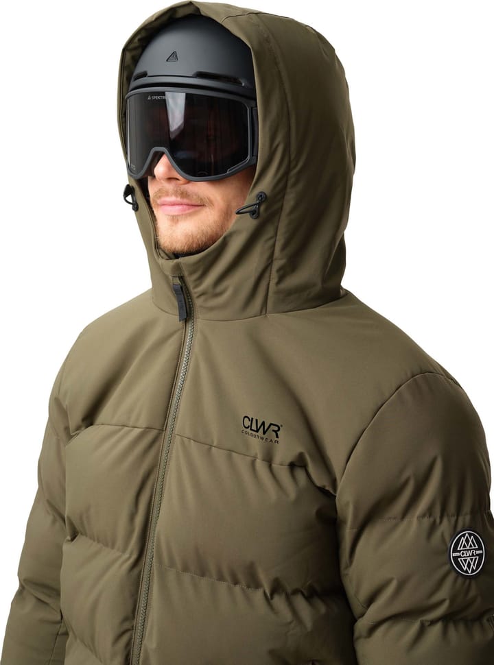 ColourWear Men's Pole Jacket Dark Olive ColourWear