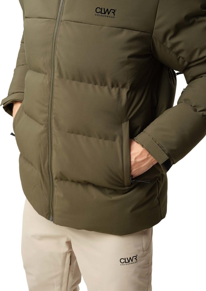 ColourWear Men's Pole Jacket Dark Olive ColourWear