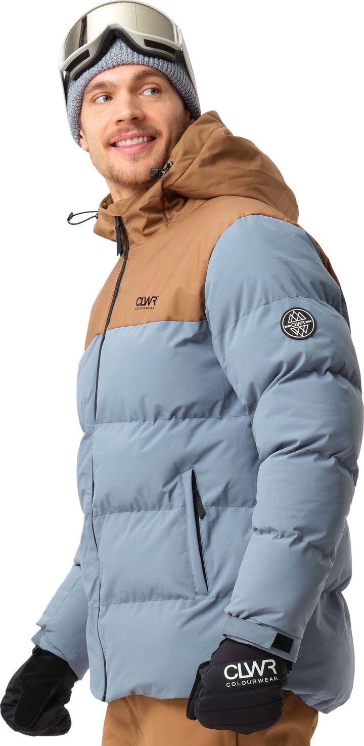 ColourWear Men's Pole Jacket Grey Blue ColourWear