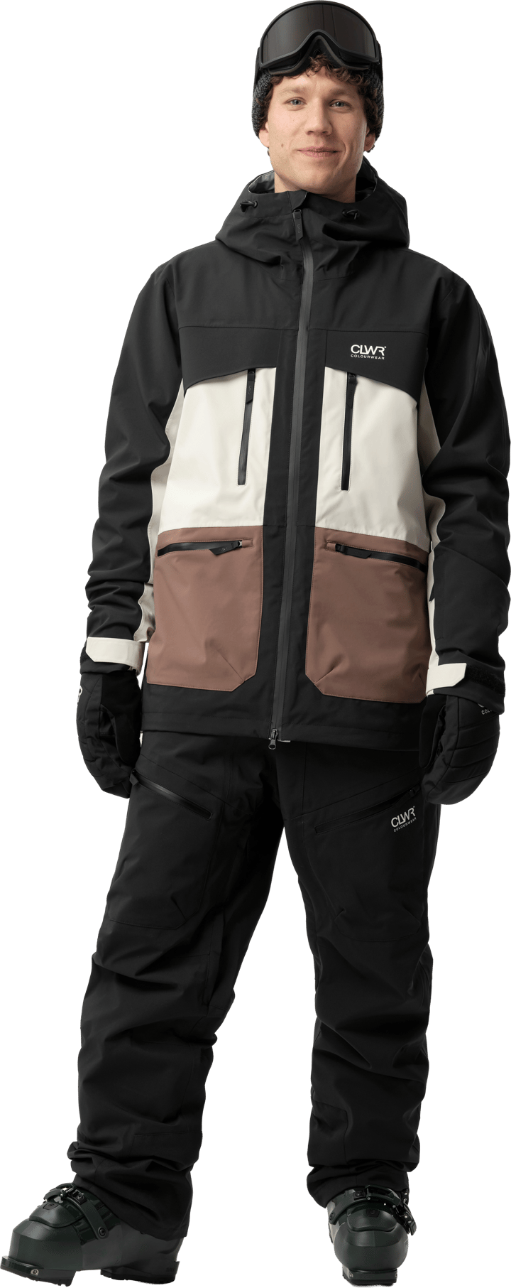 ColourWear Men´s Transfer Jacket Black ColourWear