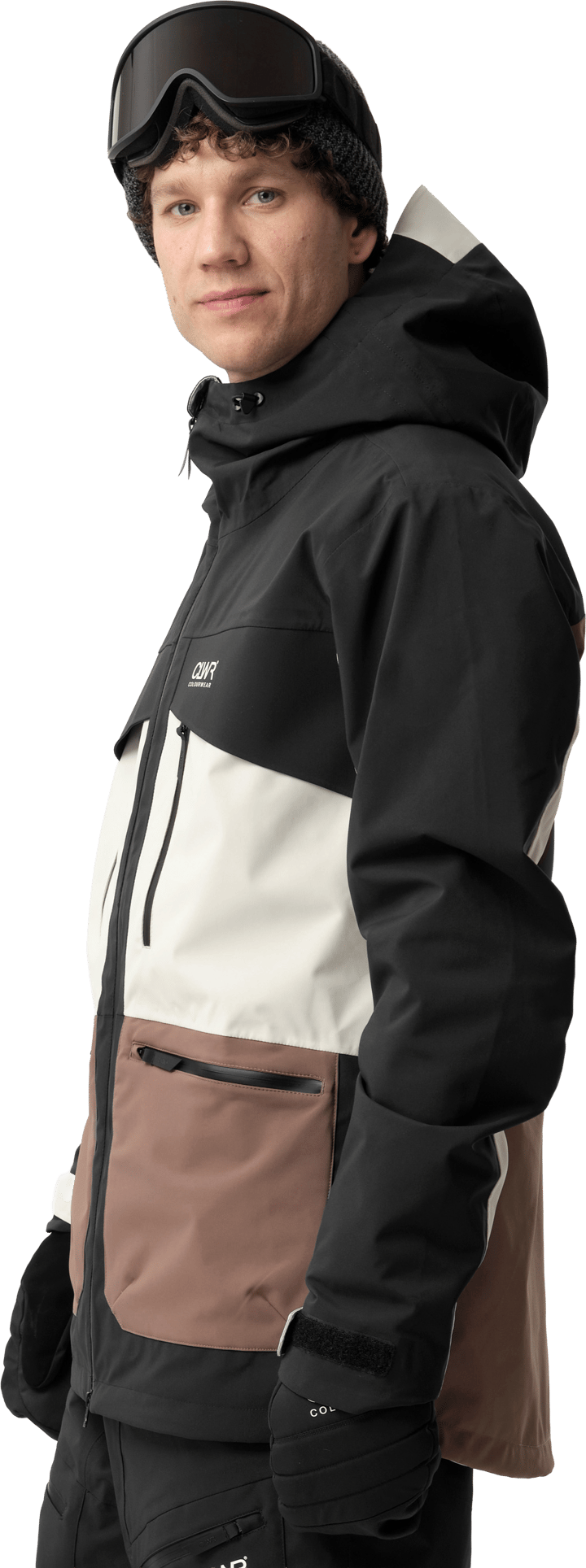 ColourWear Men´s Transfer Jacket Black ColourWear