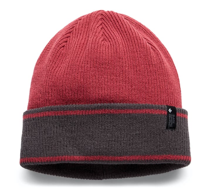 Black Diamond Cuffed Beanie Wild Rose/Carbon Black Diamond Black Diamond Cuffed Beanie Wild Rose/Carbon Black Diamond