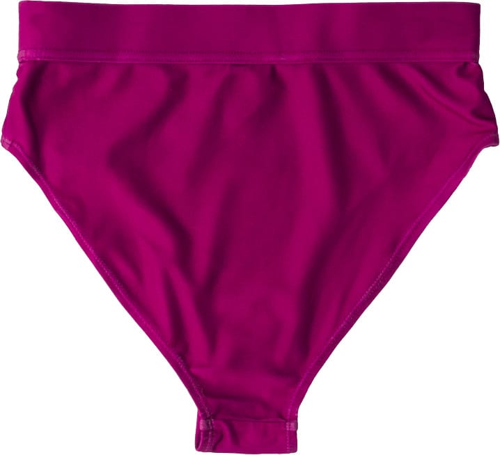 ColourWear Women's High Waist Bikini Bottom Purple ColourWear