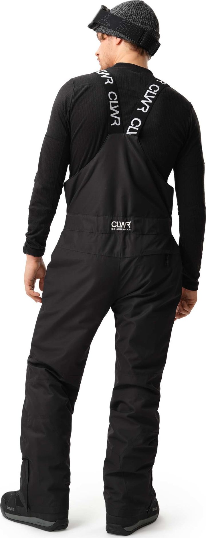 ColourWear Men's Slash Bib Pants Black ColourWear