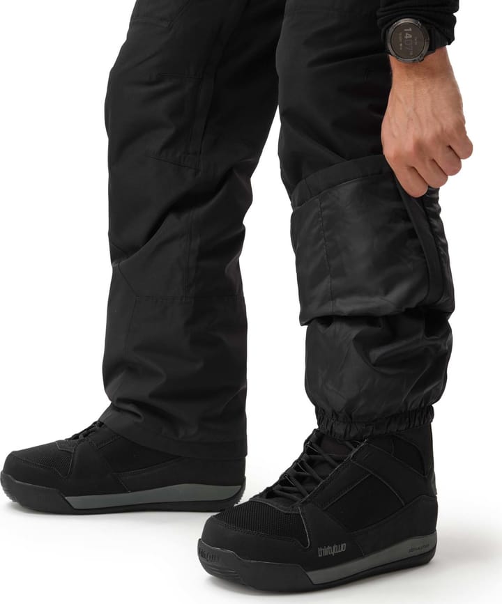 ColourWear Men's Slash Bib Pants Black ColourWear ColourWear Men's Slash Bib Pants Black ColourWear