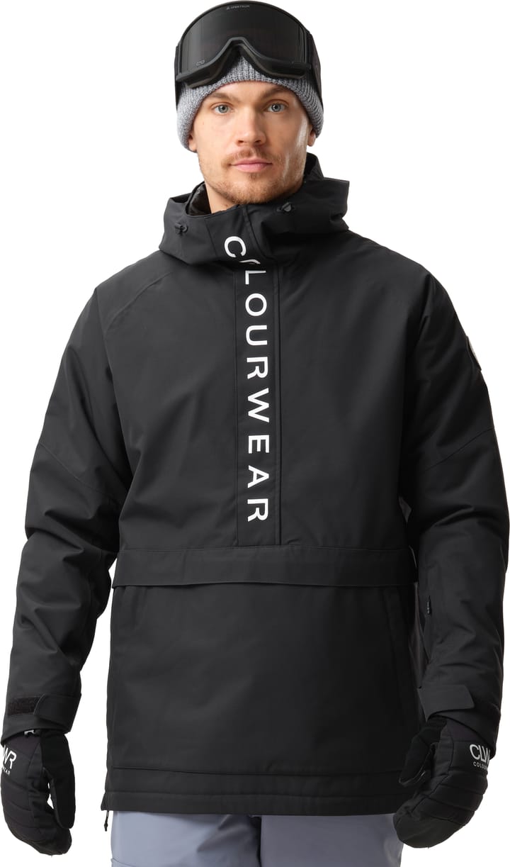 ColourWear Men's Signature Anorak Black ColourWear