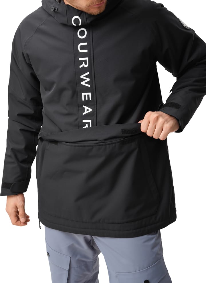 ColourWear Men's Signature Anorak Black ColourWear
