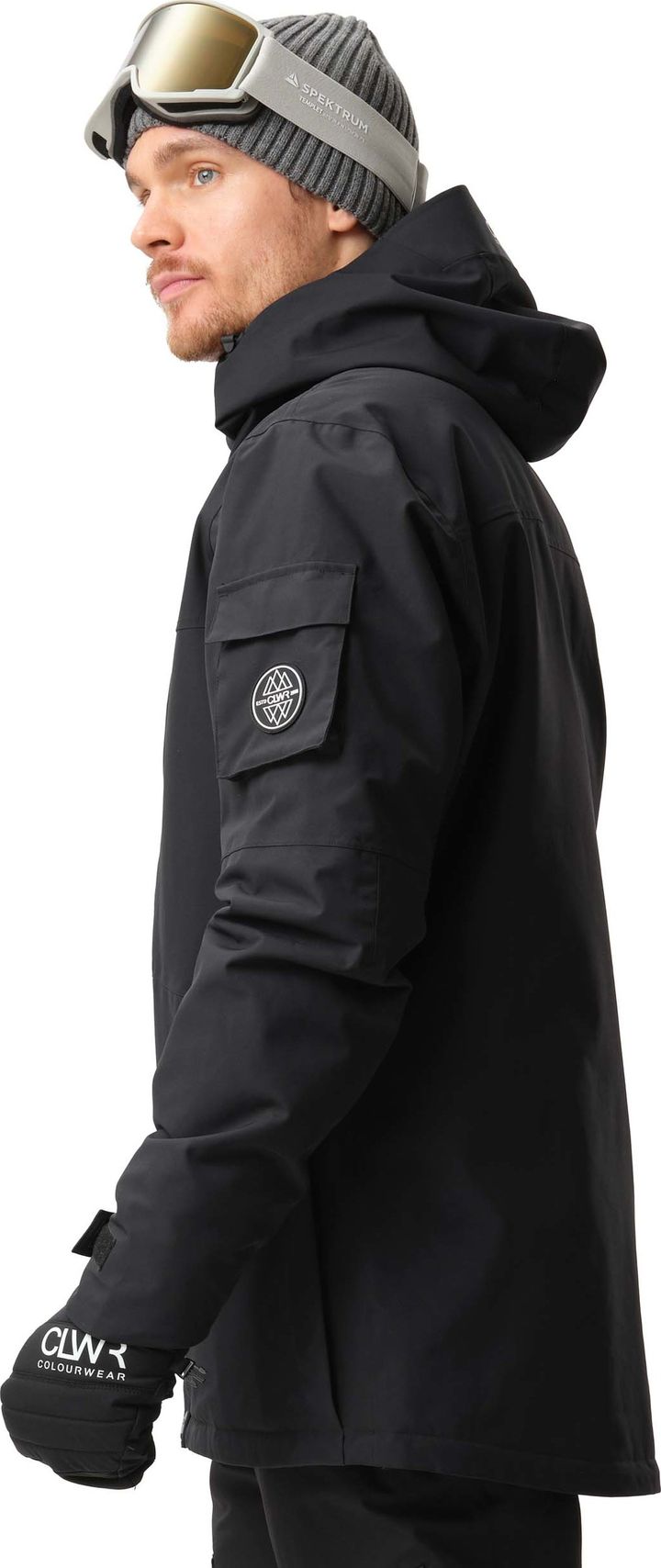 ColourWear Men's Eagle Jacket Black ColourWear ColourWear Men's Eagle Jacket Black ColourWear