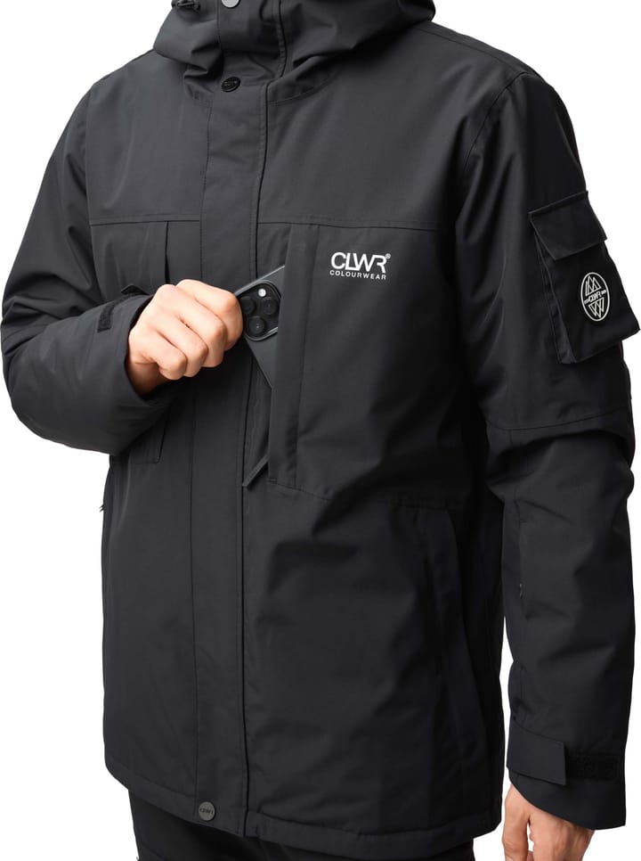 ColourWear Men's Eagle Jacket Black ColourWear ColourWear Men's Eagle Jacket Black ColourWear