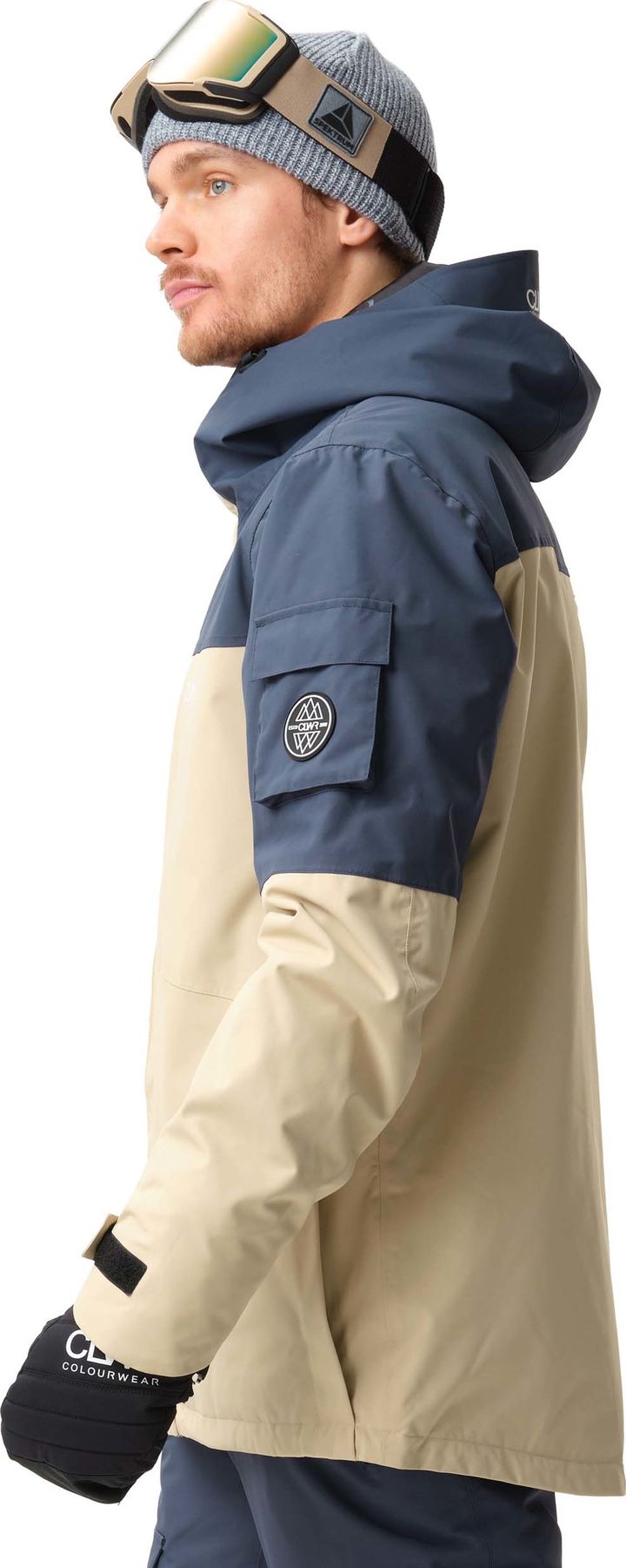 ColourWear Men's Eagle Jacket Sand ColourWear ColourWear Men's Eagle Jacket Sand ColourWear
