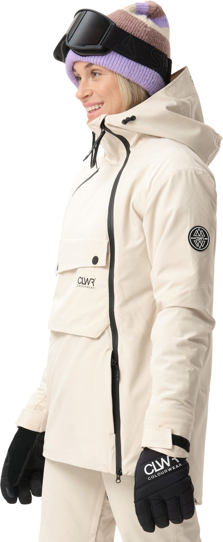 ColourWear Women Cake Anorak 2.0 Off-white ColourWear