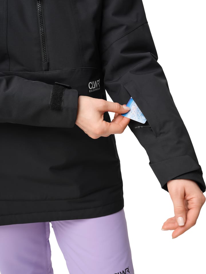 ColourWear Women's Homage Anorak 2.0 Black ColourWear ColourWear Women's Homage Anorak 2.0 Black ColourWear