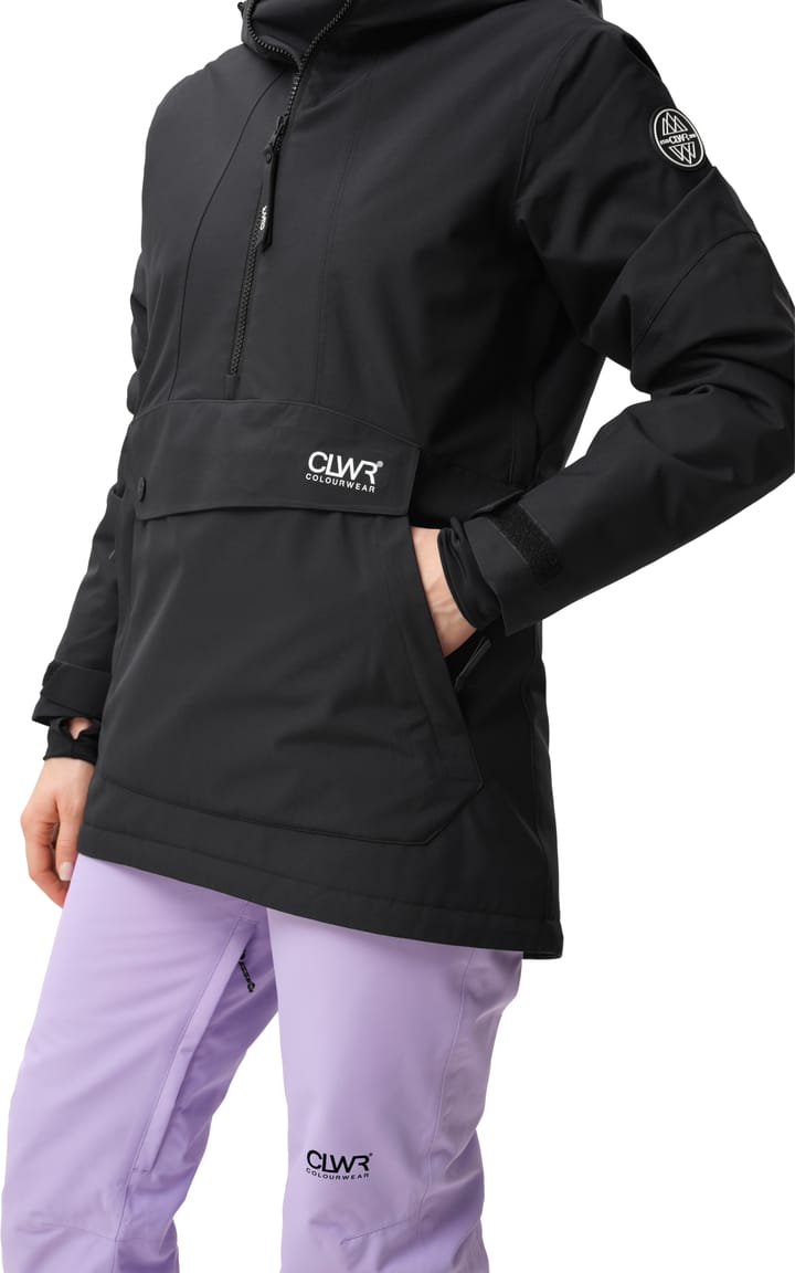 ColourWear Women's Homage Anorak 2.0 Black ColourWear ColourWear Women's Homage Anorak 2.0 Black ColourWear