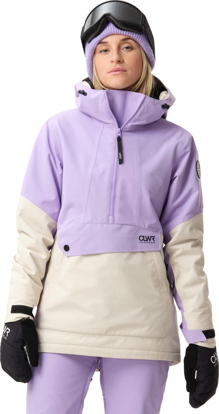 ColourWear Women's Homage Anorak 2.0 Purple ColourWear
