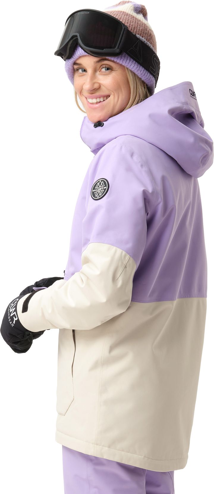 ColourWear Women's Homage Anorak 2.0 Purple ColourWear