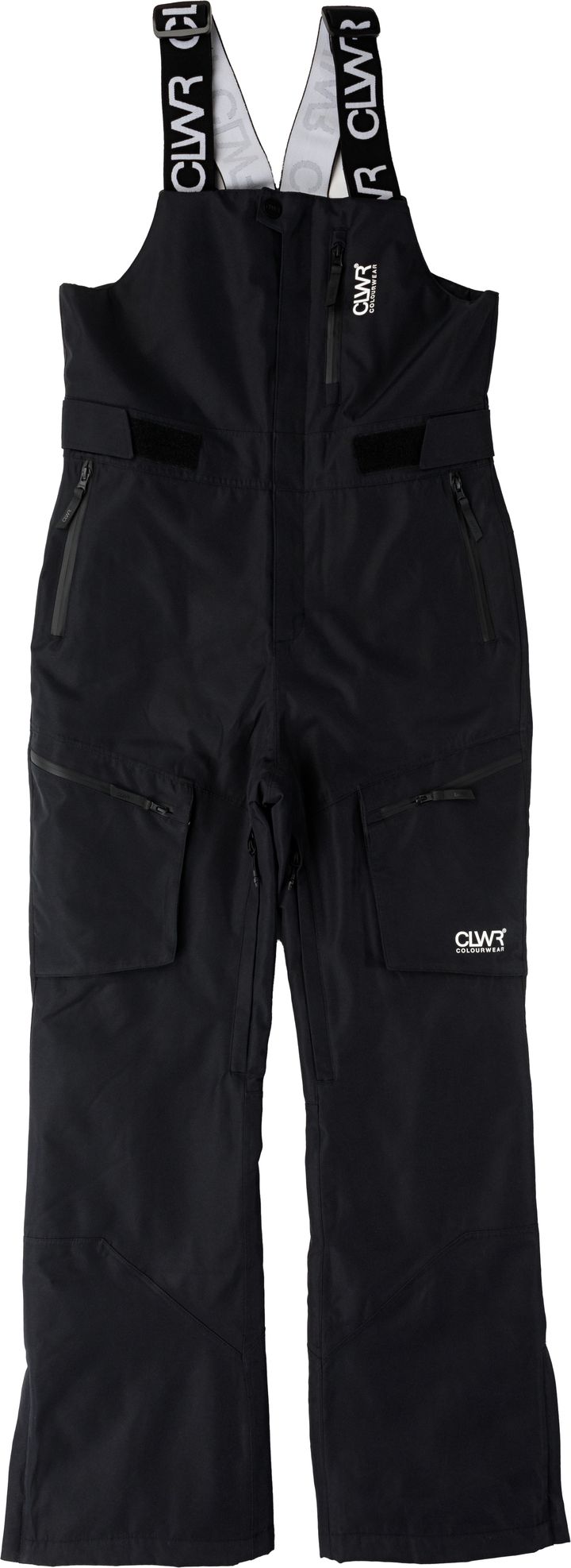 ColourWear Women's Slash Bib Pants Black ColourWear