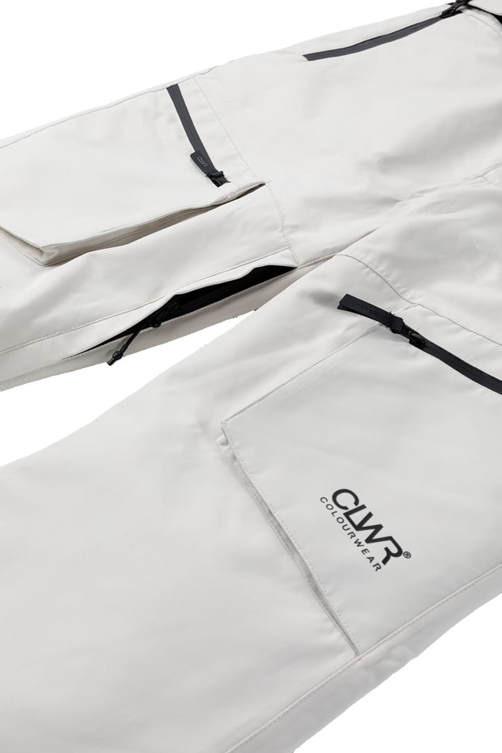ColourWear Women's Slash Bib Pants Off-White ColourWear